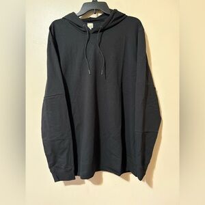 Mens Swet Tailor Black Lightweight Hoodie Size XL NWT!!